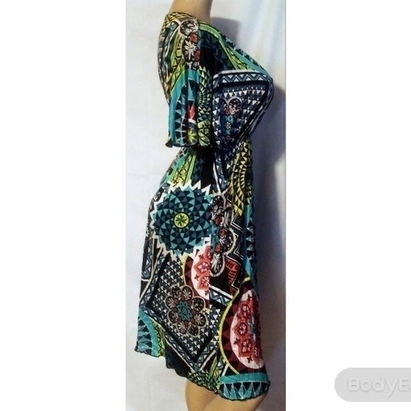 Casa Lee Medallions Dress M - Picture 5 of 7